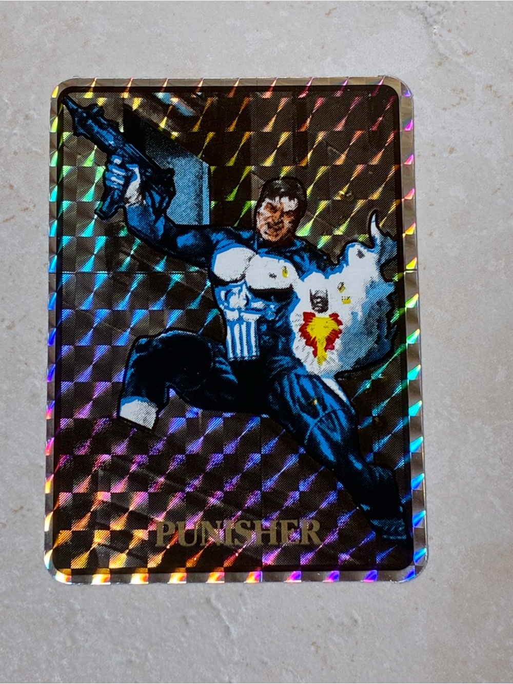 The Punisher. Vending Machine Prism Sticker